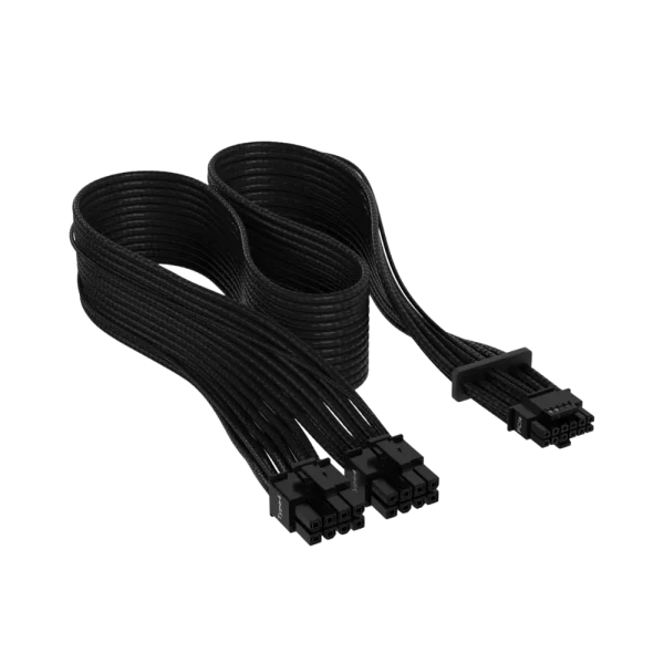 כבל מתח לכרטיס מסך PCIe Gen 5 12V-2x6 600W Type 4 בצבע שחור מבית CORSAIR