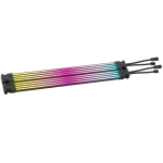 פסי תאורת ARGB לכבלי ספק כוח CORSAIR – גמישים במיוחד עם 200 לדים