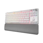 מקלדת גיימינג דגם K70 Pro TKL Hall Effect בצבע לבן מבית Corsair