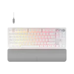מקלדת גיימינג דגם K70 Pro TKL Hall Effect בצבע לבן מבית Corsair