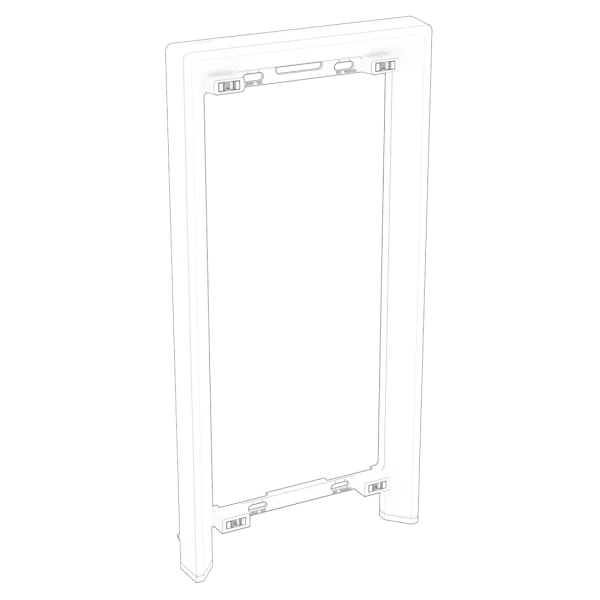 מסגרת קדמית חלופית למארז FRAME 4000D בצבע לבן מבית Corsair