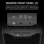 מארז מחשב דגם 3200D RS ARGB Mid-Tower בצבע שחור מבית Corsair