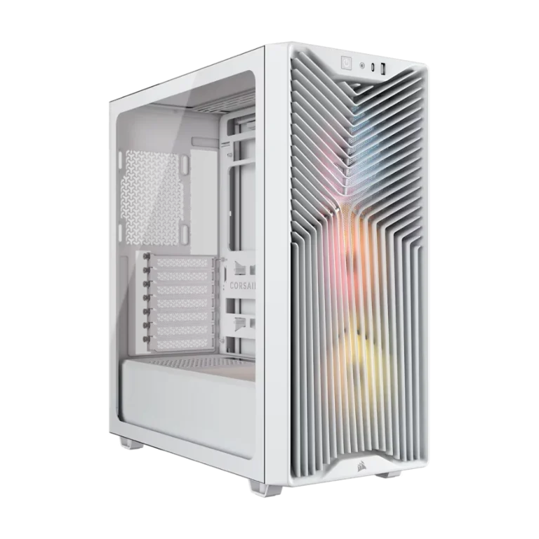 מארז מחשב דגם 3200D RS ARGB Mid-Tower בצבע לבן מבית Corsair