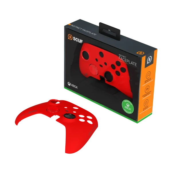 ערכת החלפה פלטה קדמית אדום SCUF INSTINCT FACEPLATE KIT