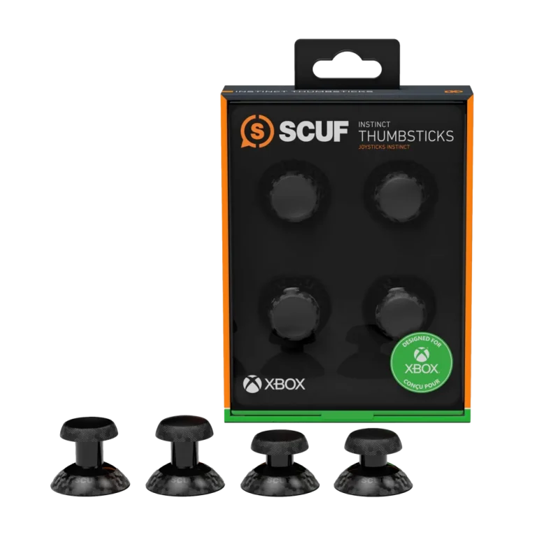 ערכת 4 ג'ויסטיקים לבקר SCUF THUMBSTICKS 4x For INSTINCT / PRO שחור