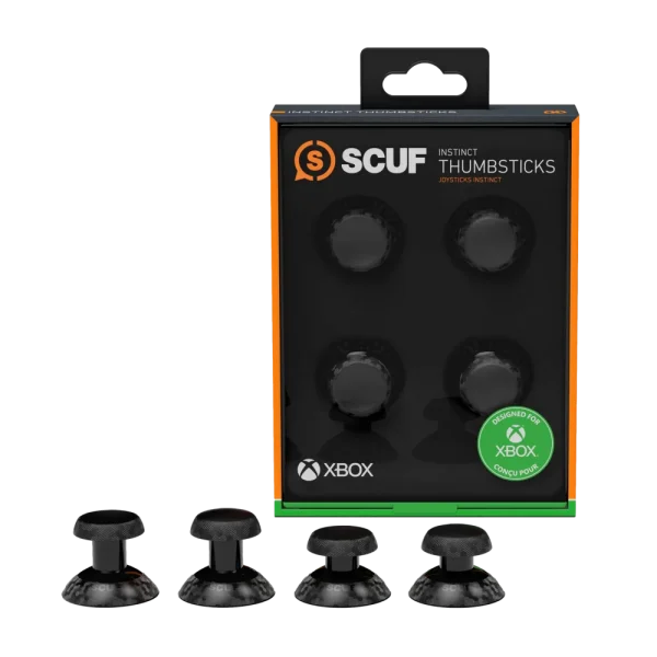 ערכת 4 ג'ויסטיקים לבקר SCUF THUMBSTICKS 4x For INSTINCT / PRO שחור