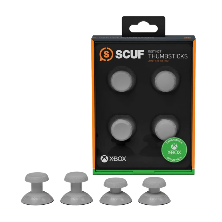 ערכת 4 ג'ויסטיקים לבקר SCUF THUMBSTICKS 4x For INSTINCT / PRO אפור