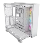מארז מחשב דגם iCUE LINK 6500X RGB Dual Chamber בצבע לבן מבית Corsair