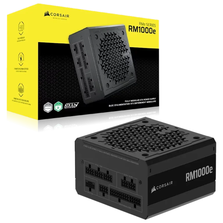 ספק כוח CORSAIR RM1000e RMe Series – 1000W שחור – Fully Modular