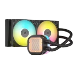 קירור נוזלי למעבד CORSAIR iCUE LINK TITAN 240 RX RGB – שחור