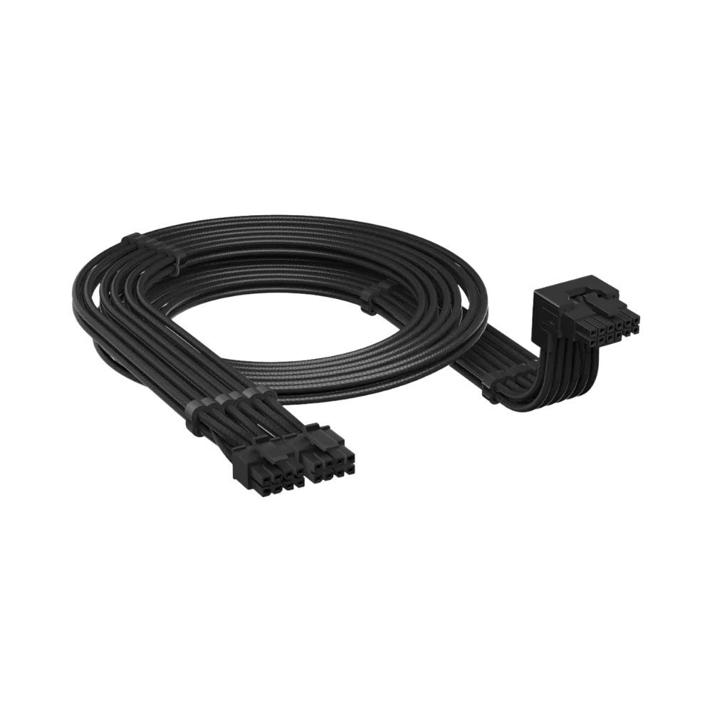 כבל מתח לכרטיס מסך Type 5 PSU 90° 12V-2x6 Style A מבית CORSAIR כבל מתח לכרטיס מסך Type 5 PSU 90° 12V-2x6 Style A מבית CORSAIR