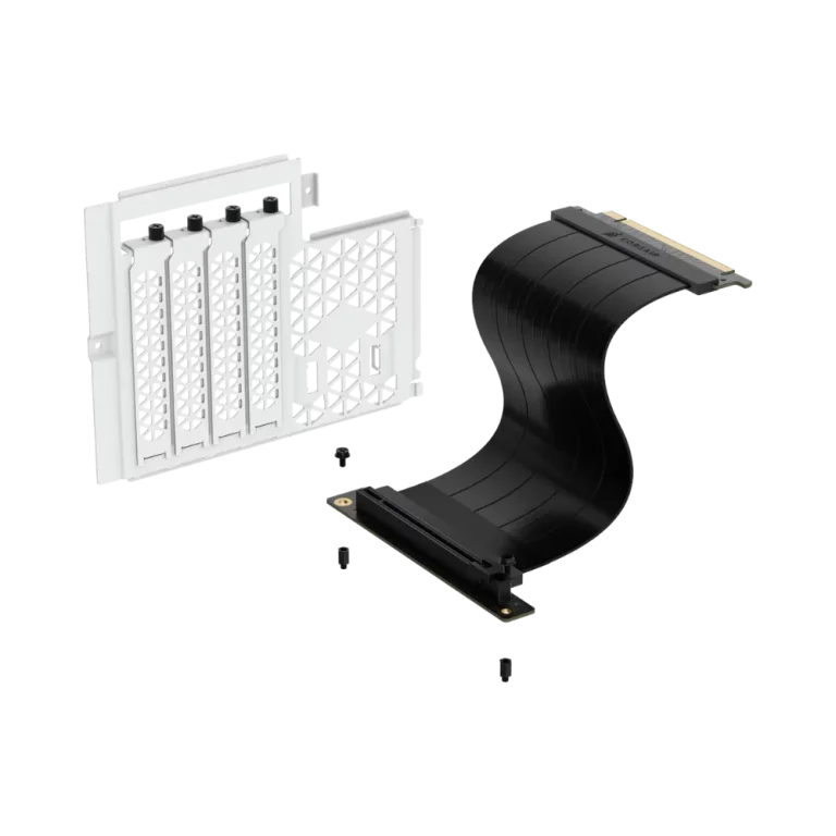 ערכת התקנה אנכית לכרטיס מסך 2500 Series Vertical GPU בצבע לבן מבית Corsair