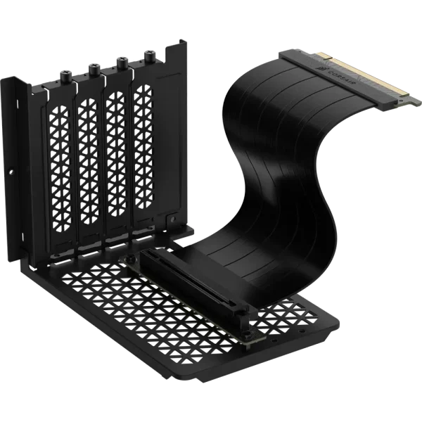 ערכת תלייה אנכית לכרטיסי מסך – Corsair 6500 Series Vertical GPU Mount Kit בצבע שחור
