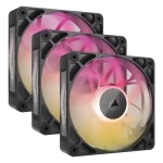 סט מאווררים iCUE LINK RX120 MAX RGB 120mm מבית CORSAIR שחור