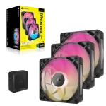 סט מאווררים iCUE LINK RX120 MAX RGB 120mm מבית CORSAIR שחור
