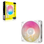 מאוורר RX120 MAX RGB 120mm מבית CORSAIR לבן