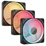 סט מאווררים iCUE LINK LX120‑R RGB 120mm מבית CORSAIR שחור