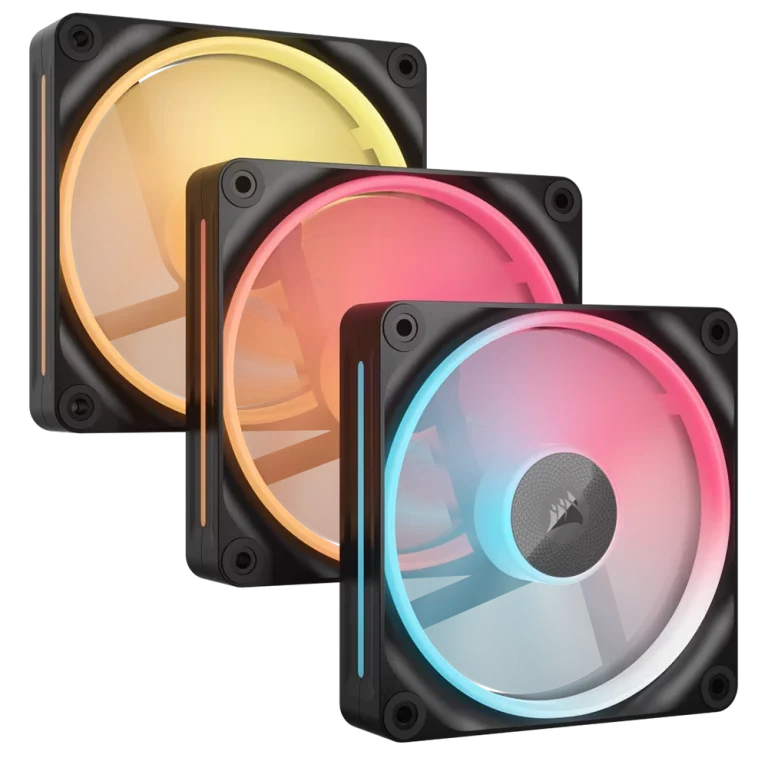 סט מאווררים iCUE LINK LX120‑R RGB 120mm מבית CORSAIR שחור