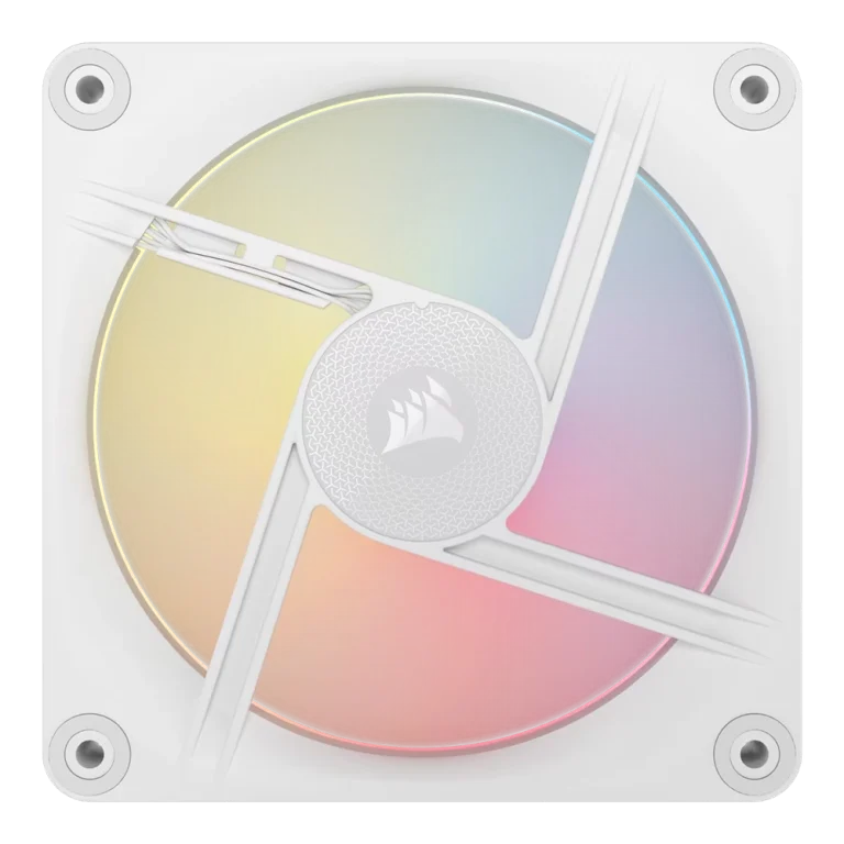 סט מאווררים iCUE LINK LX120‑R RGB 120mm מבית CORSAIR לבן