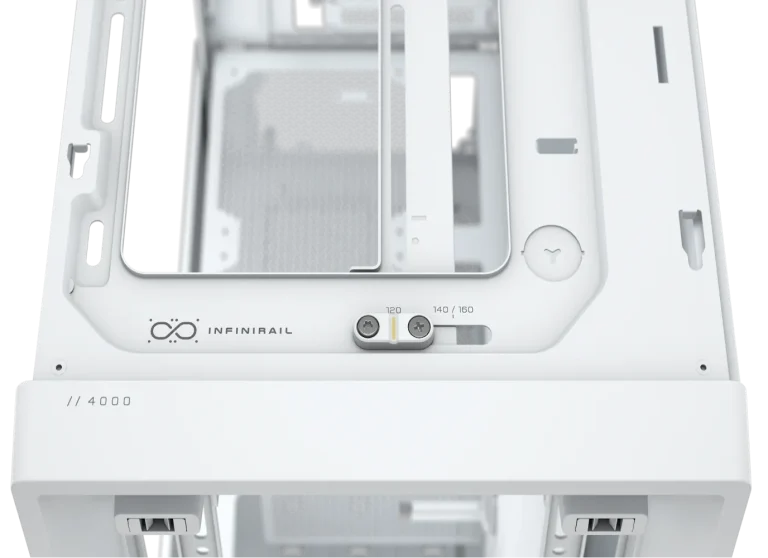 מארז מודולרי לגיימינג Corsair FRAME 4000D – דגם Mid-Tower איכותי לבן