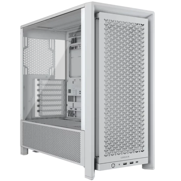 מארז מודולרי לגיימינג Corsair FRAME 4000D – דגם Mid-Tower איכותי לבן
