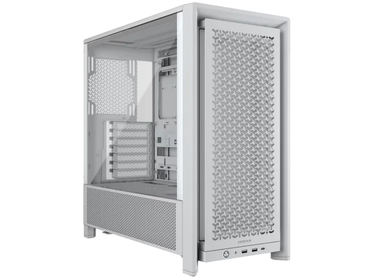 מארז מודולרי לגיימינג Corsair FRAME 4000D – דגם Mid-Tower איכותי לבן