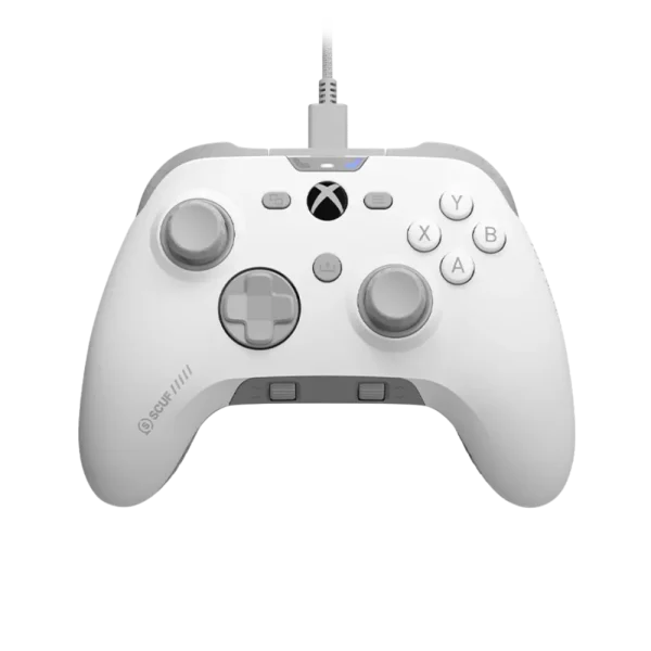 בקר גיימינג חוטי דגם Valor Pro Wired בצבע לבן מבית SCUF