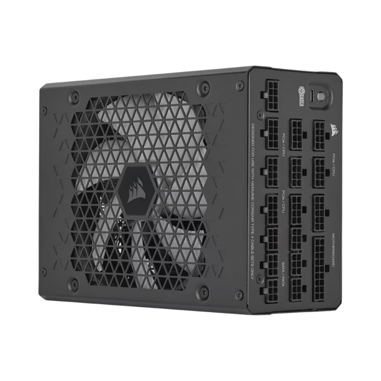 ספק כוח מודולרי מלא דגם HX1500i Ultra-Low Noise Platinum ATX 3.1 בהספק 1500W מבית Corsair