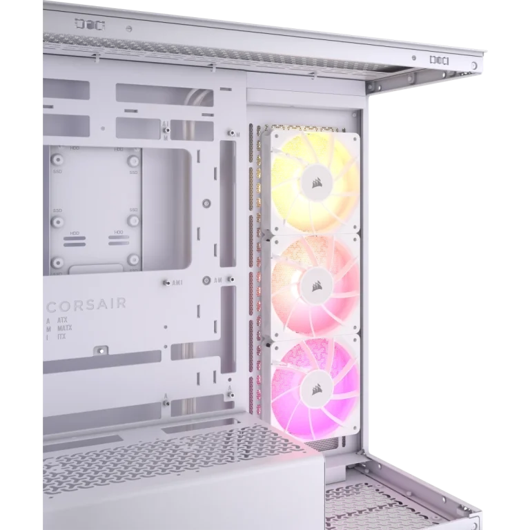 מארז מחשב דגם 3500X ARGB Mid-Tower בצבע לבן מבית Corsair