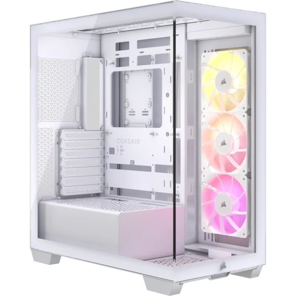 מארז מחשב דגם 3500X ARGB Mid-Tower בצבע לבן מבית Corsair