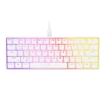 מקלדת מכנית לבנה CORSAIR K65 White RGB MINI 60%