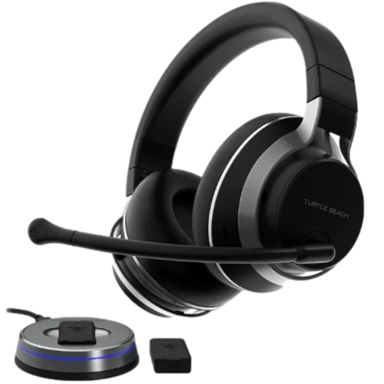 אוזניות גיימינג אלחוטיות ל-PlayStation דגם Stealth Pro מבית Turtle Beach