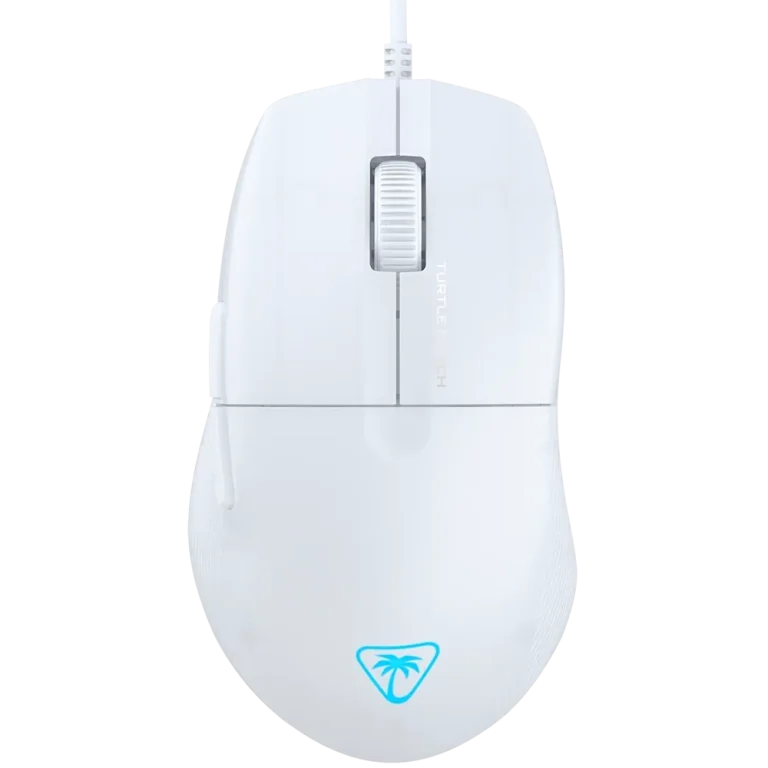 עכבר גיימינג חוטי Turtle Beach Pure SEL לבן – סופר־קל, מדויק ומואר