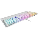 מקלדת גיימינג מכנית Turtle Beach Vulcan II – תאורת AIMO RGB לבן