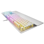 מקלדת גיימינג מכנית Turtle Beach Vulcan II – תאורת AIMO RGB לבן