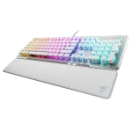 מקלדת גיימינג מכנית Turtle Beach Vulcan II – תאורת AIMO RGB לבן
