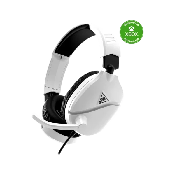 אוזניות גיימינג חוטיות דגם Recon 70 Headset בצבע לבן מבית Turtle Beach
