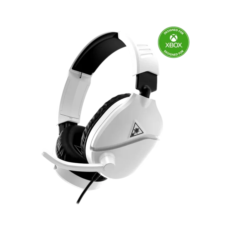 אוזניות גיימינג חוטיות דגם Recon 70 Headset בצבע לבן מבית Turtle Beach