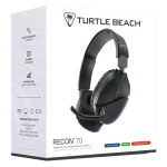 אוזניות גיימינג TURTLE BEACH RECON 70 Multi-Platform 2024 – שחור