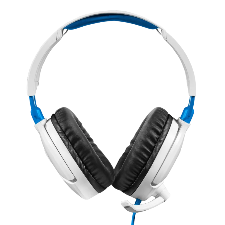 אוזניות גיימינג TURTLE BEACH RECON 70 FOR PlayStation – לבן כחול