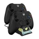 מטען כפול PDP Afterglow™ Wave + סוללות נטענות – לשלטי Xbox