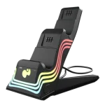 מטען כפול PDP Afterglow™ Wave + סוללות נטענות – לשלטי Xbox