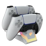 מטען כפול Turtle Beach Afterglow™ Wave  לבן – לשלטי PlayStation DualSense