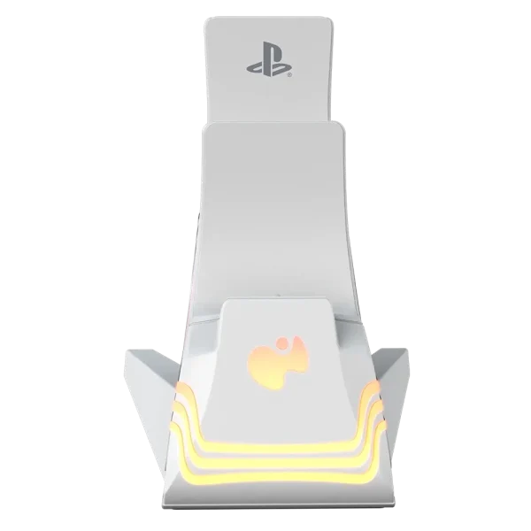 מטען כפול Turtle Beach Afterglow™ Wave  לבן – לשלטי PlayStation DualSense