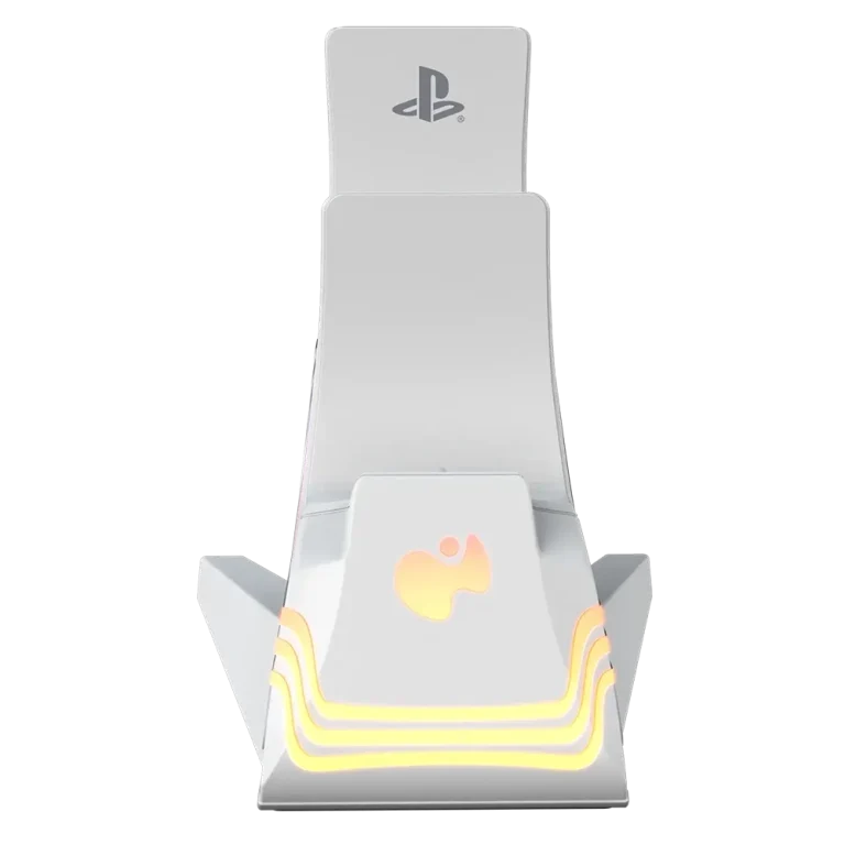 מטען כפול Turtle Beach Afterglow™ Wave  לבן – לשלטי PlayStation DualSense