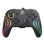 בקר חוטי Nintendo Switch Afterglow Wave RGB - שחור