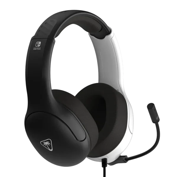 Turtle Beach Airlite Fit for Nintendo Switch – אוזניות גיימינג חוטיות - שחור לבן