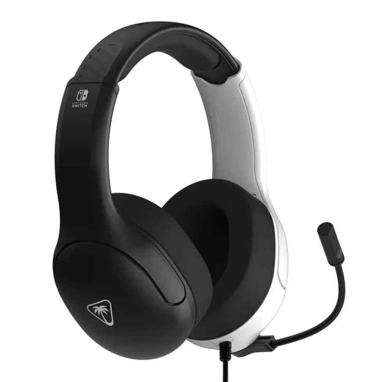 Turtle Beach Airlite Fit for Nintendo Switch – אוזניות גיימינג חוטיות - שחור לבן