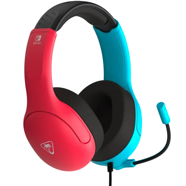 Turtle Beach Airlite Fit for Nintendo Switch – אוזניות גיימינג חוטיות - כחול אדום