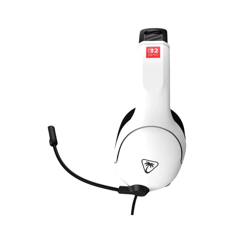 אוזניות גיימינג חוטיות Airlite™ Fit ל-Nintendo Switch™ 2 בצבע שחור/לבן מבית Turtle Beach
